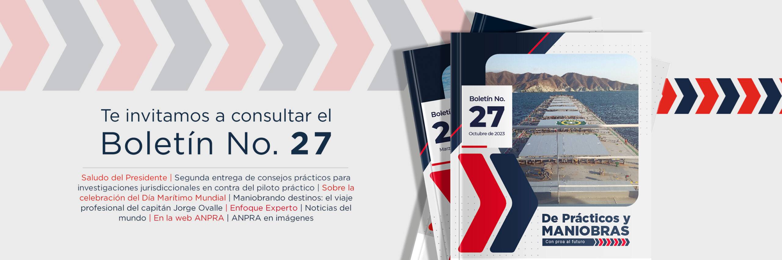 Boletín 27 Boletín 27